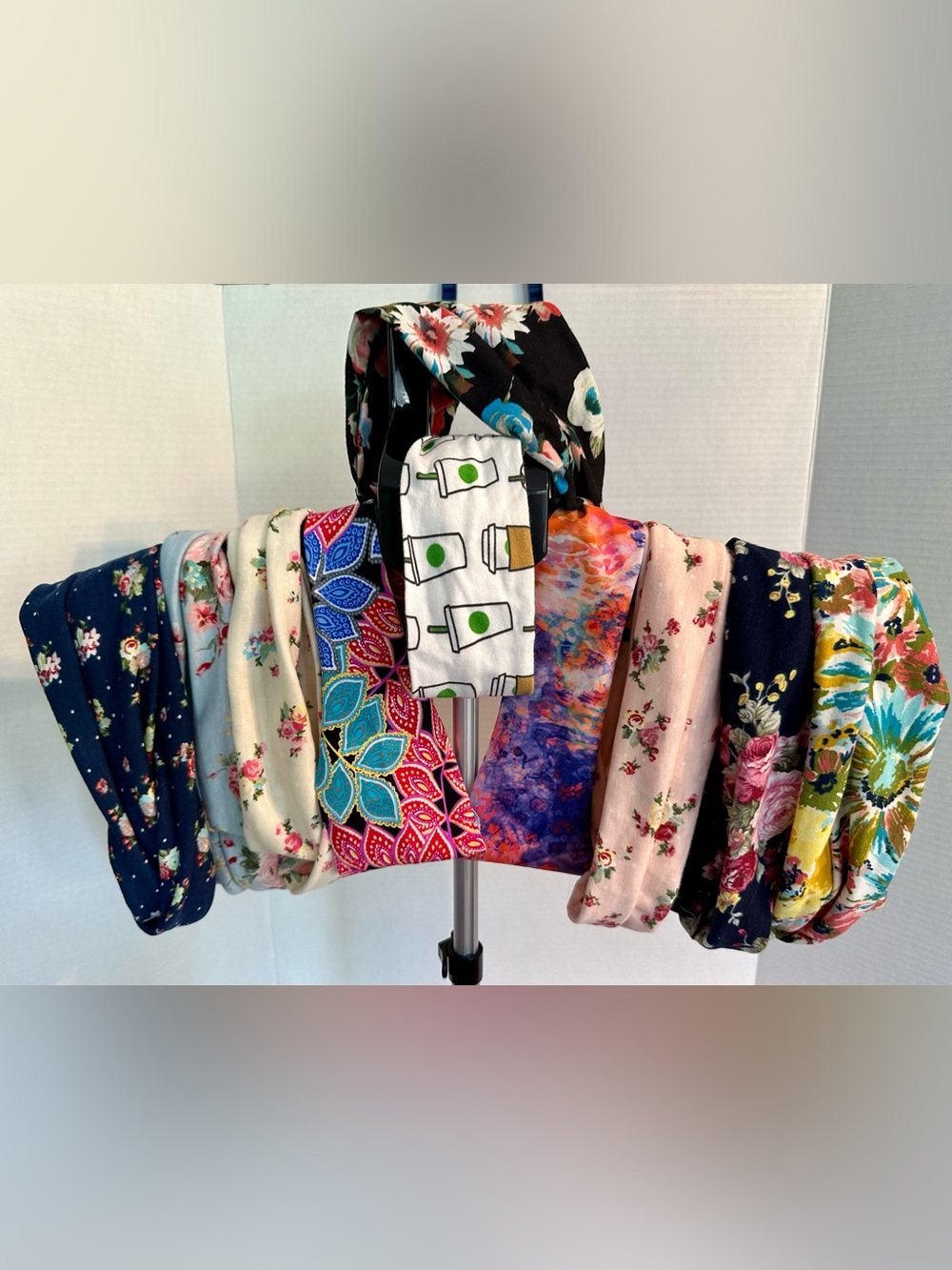Assorted Floral & Patterned Women’s Headband Set - Multicolor